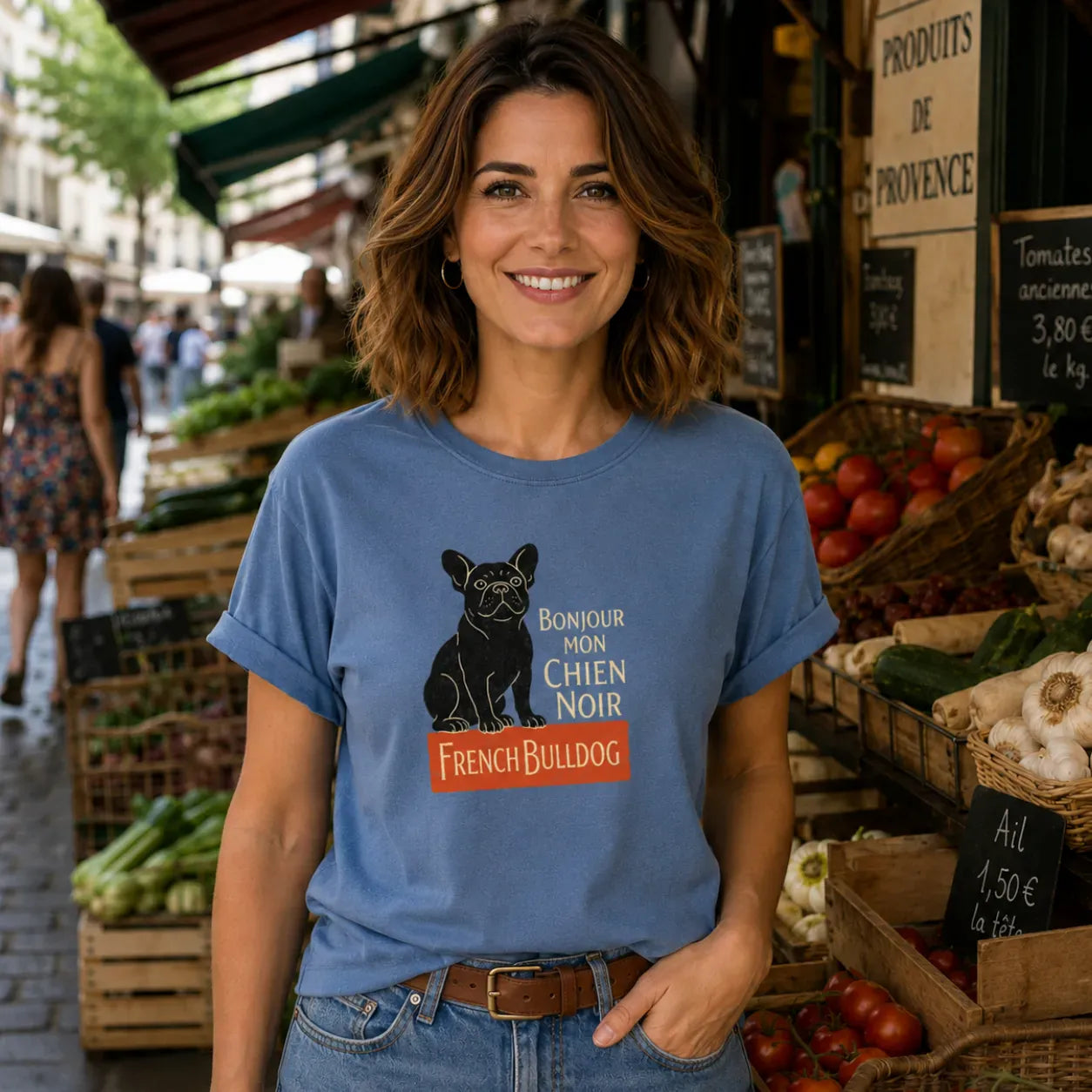 Bonjour Frenchie T Shirt