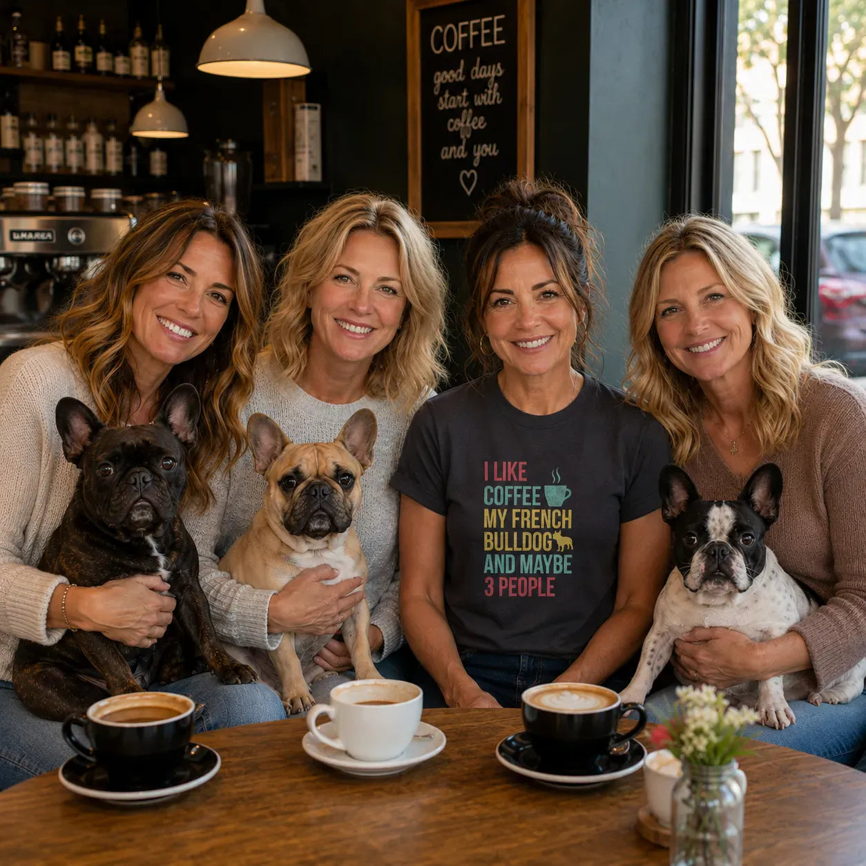 Coffee Frenchie T Shirt