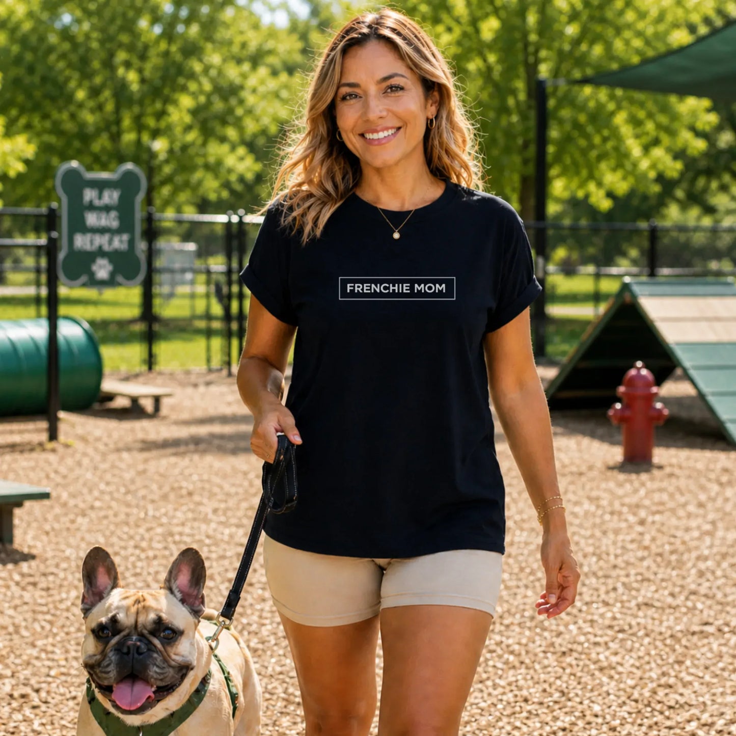 Cool Frenchie Mom T Shirt