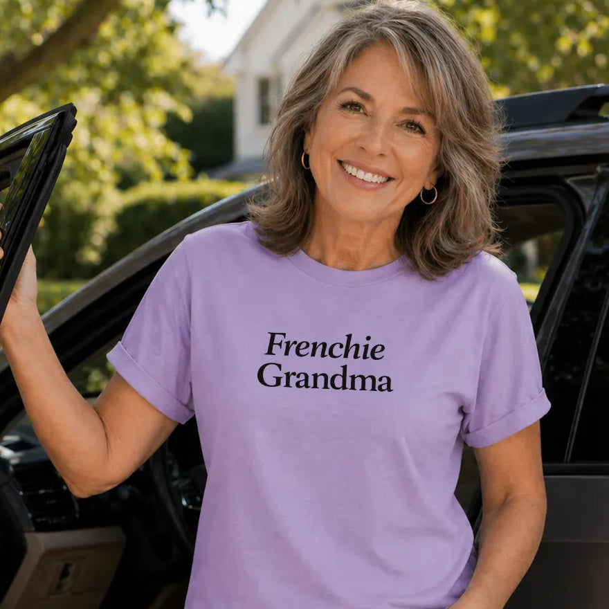 Frenchie Grandma T Shirt