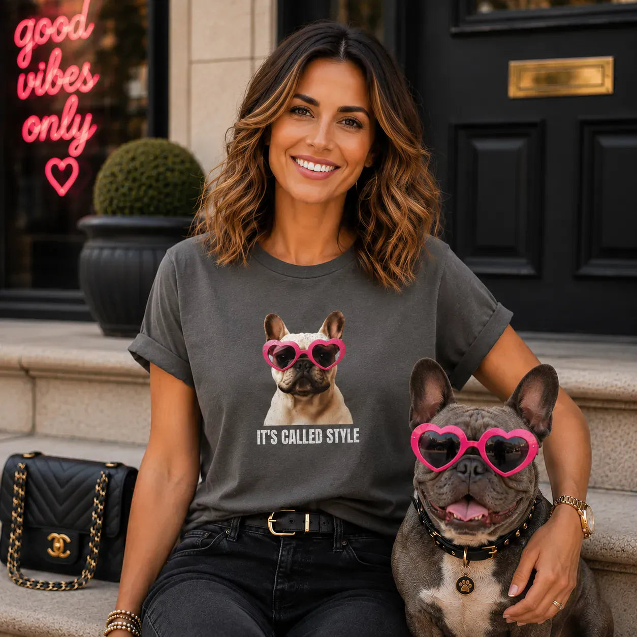 Frenchie Attitude T Shirt