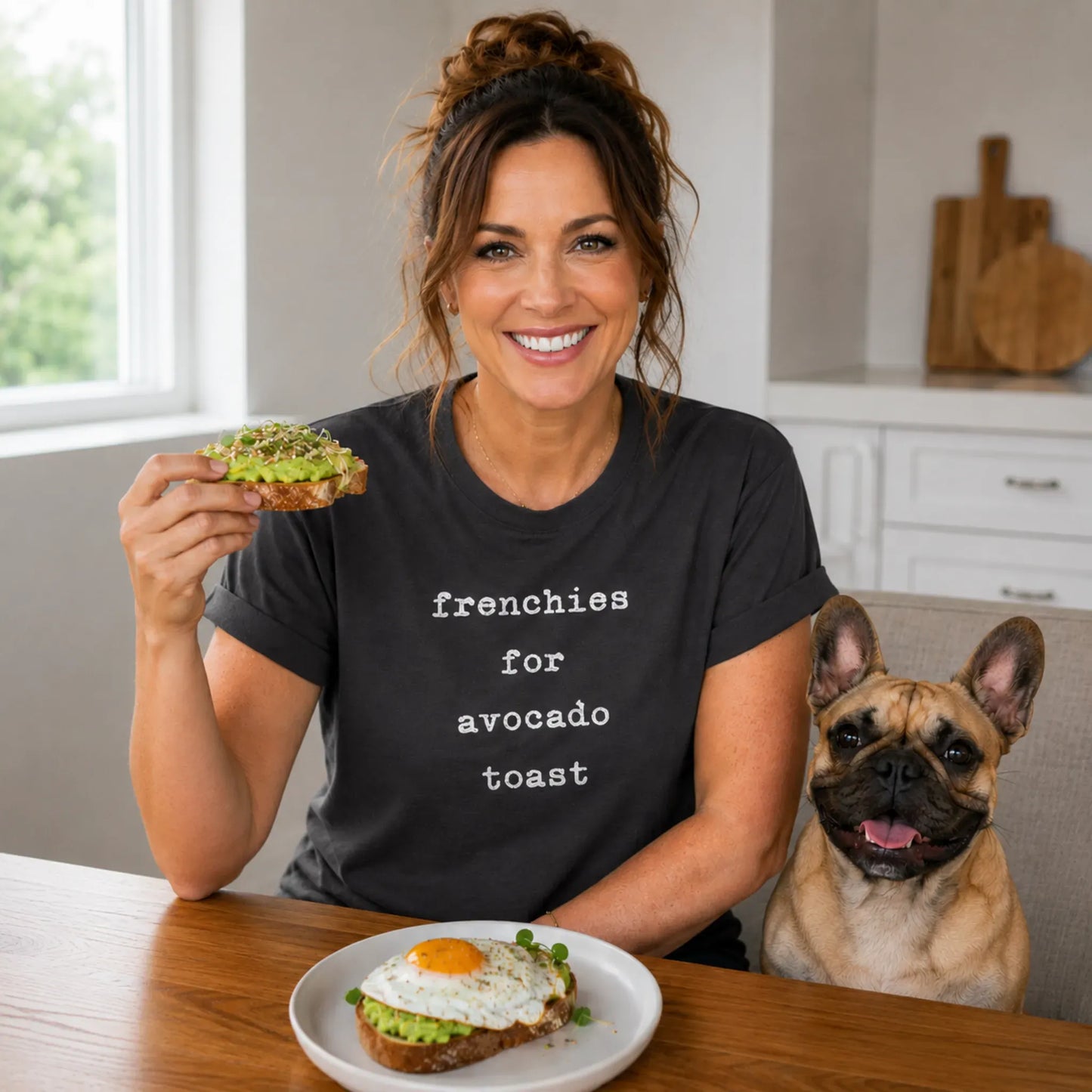 Frenchie Avocado Toast T Shirt