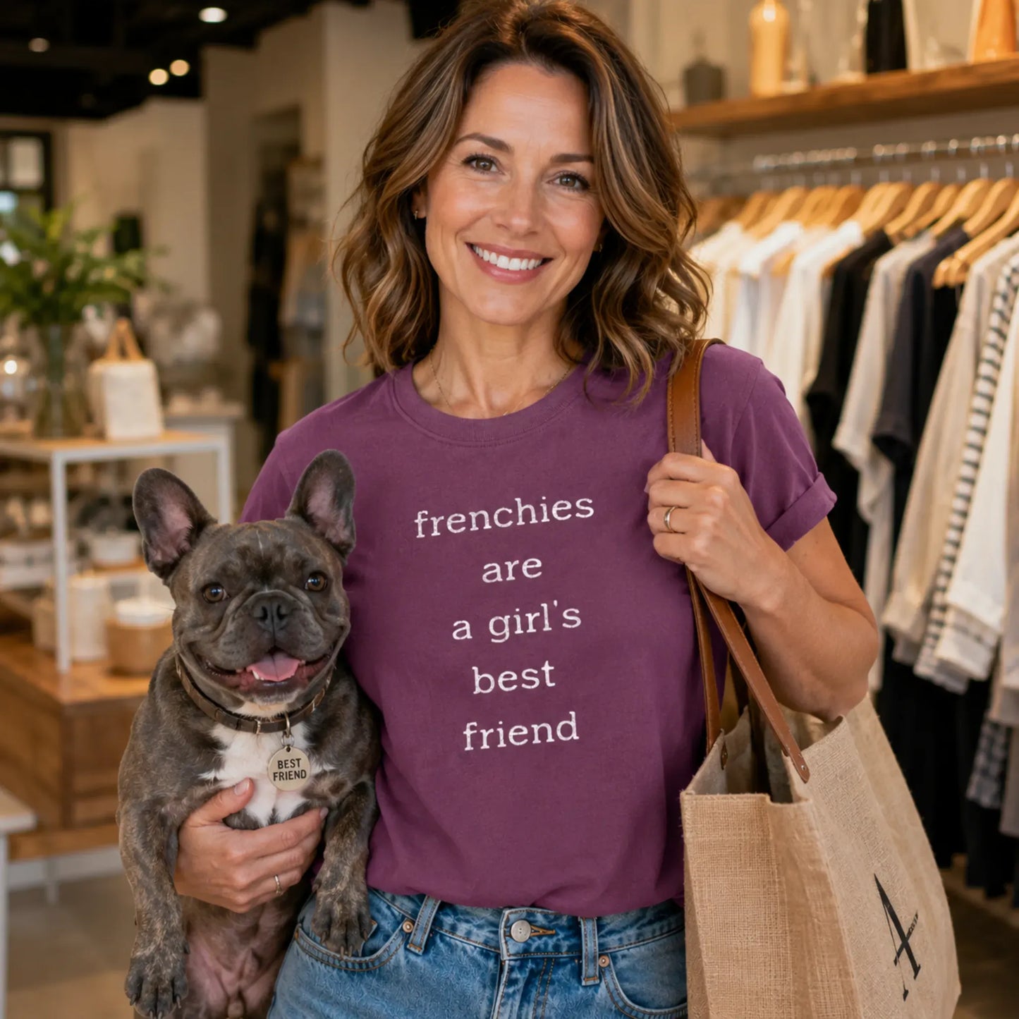 Frenchie Bestie T Shirt