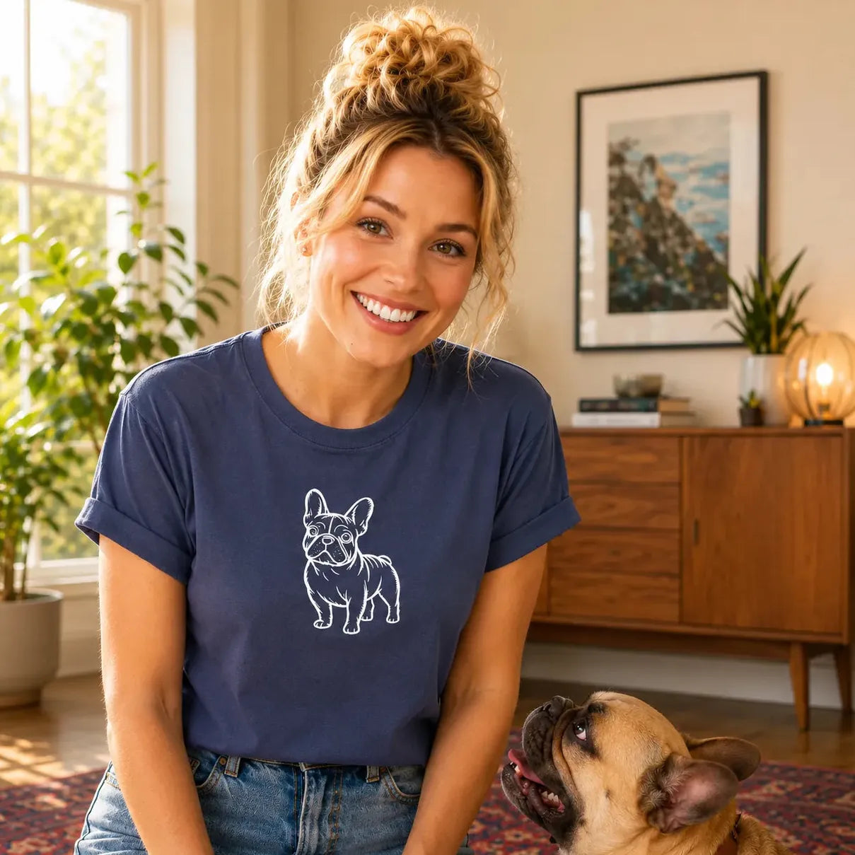 Frenchie Devotion T Shirt