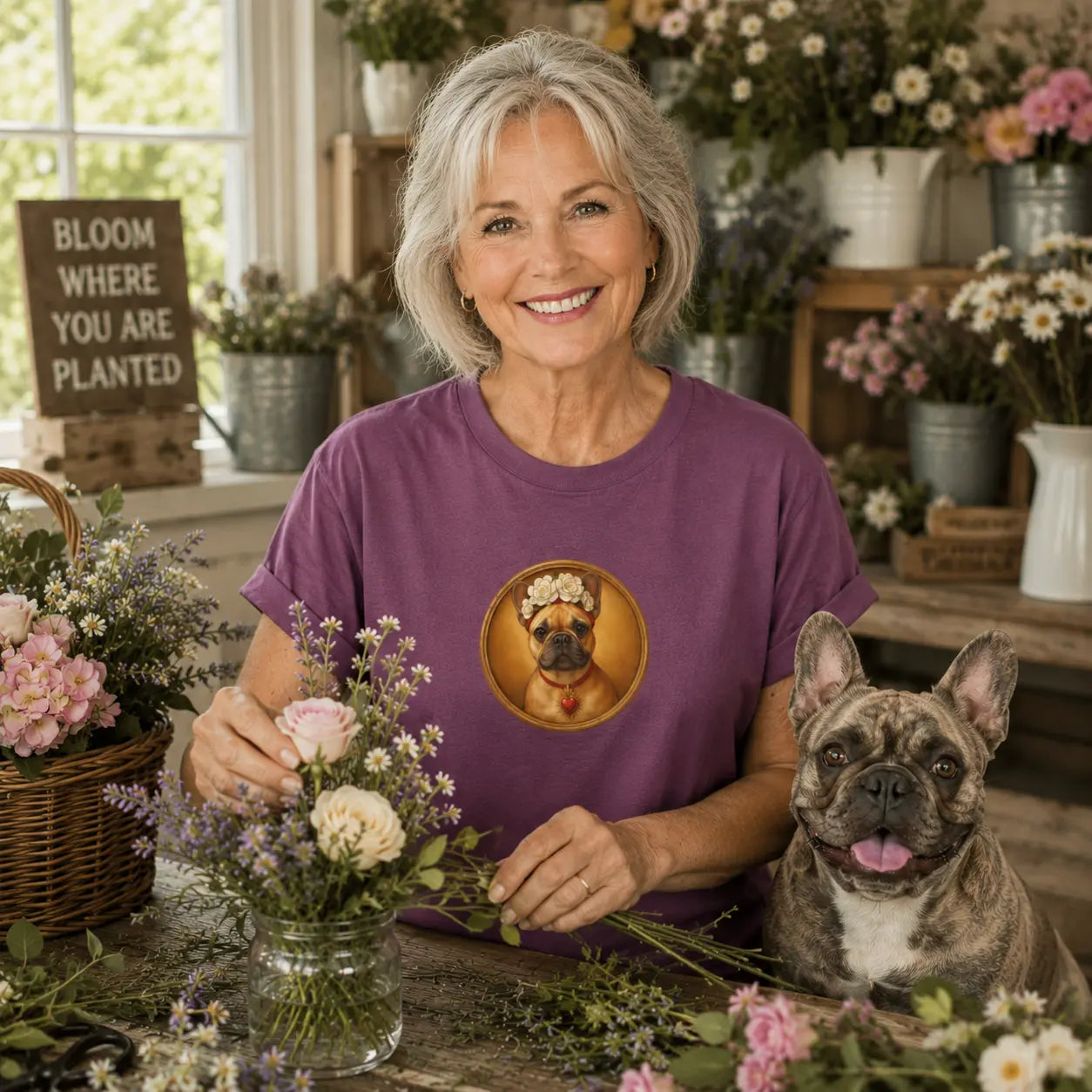 Frenchie Freada T Shirt