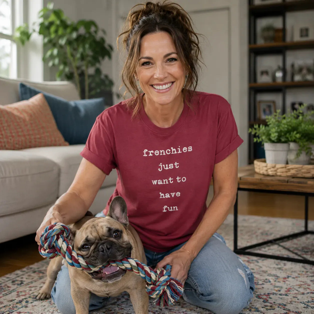 Frenchie Fun T Shirt