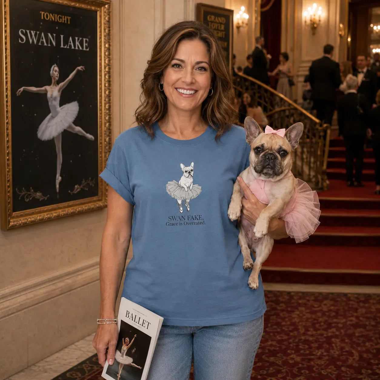 Frenchie Grace T Shirt
