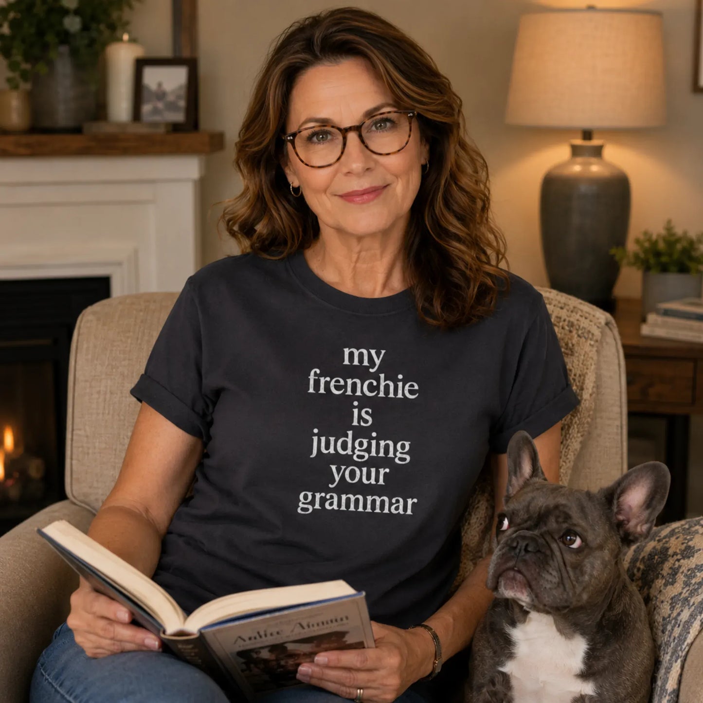 Frenchie Grammar T Shirt