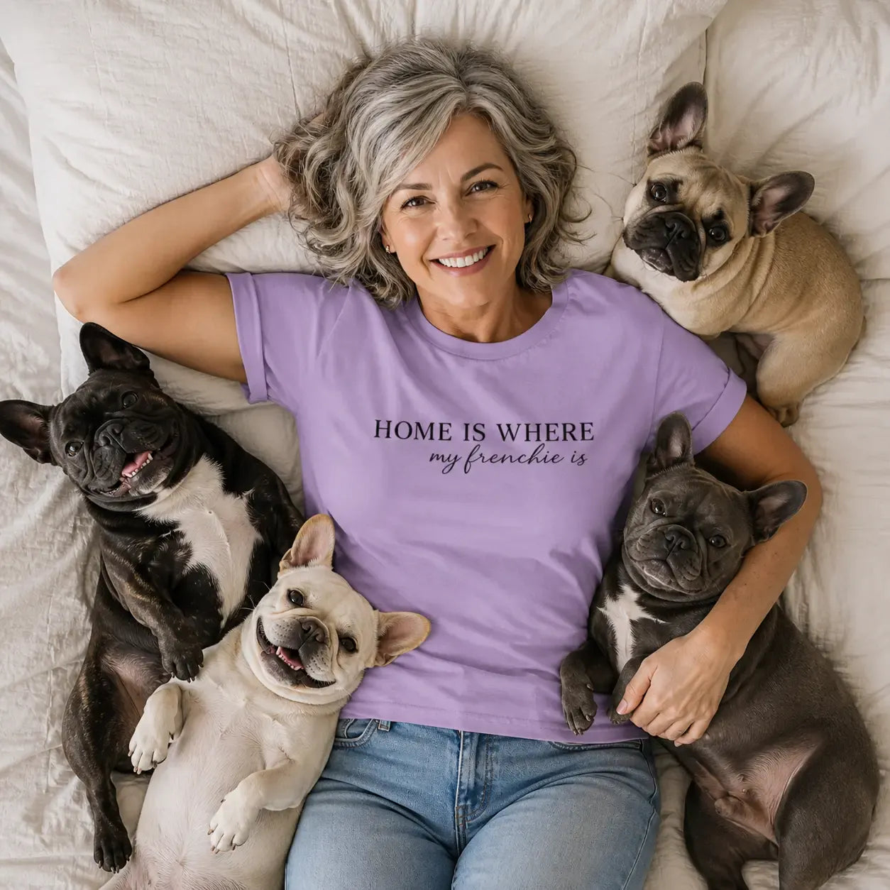 Frenchie Home T Shirt