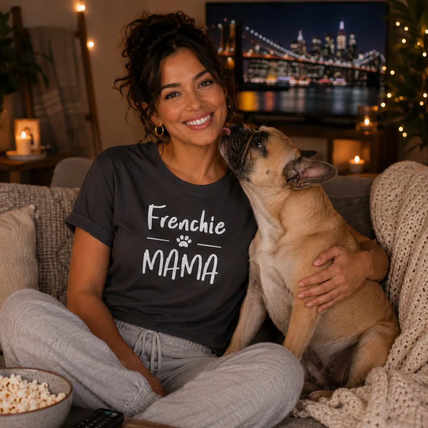 Frenchie Mama T Shirt