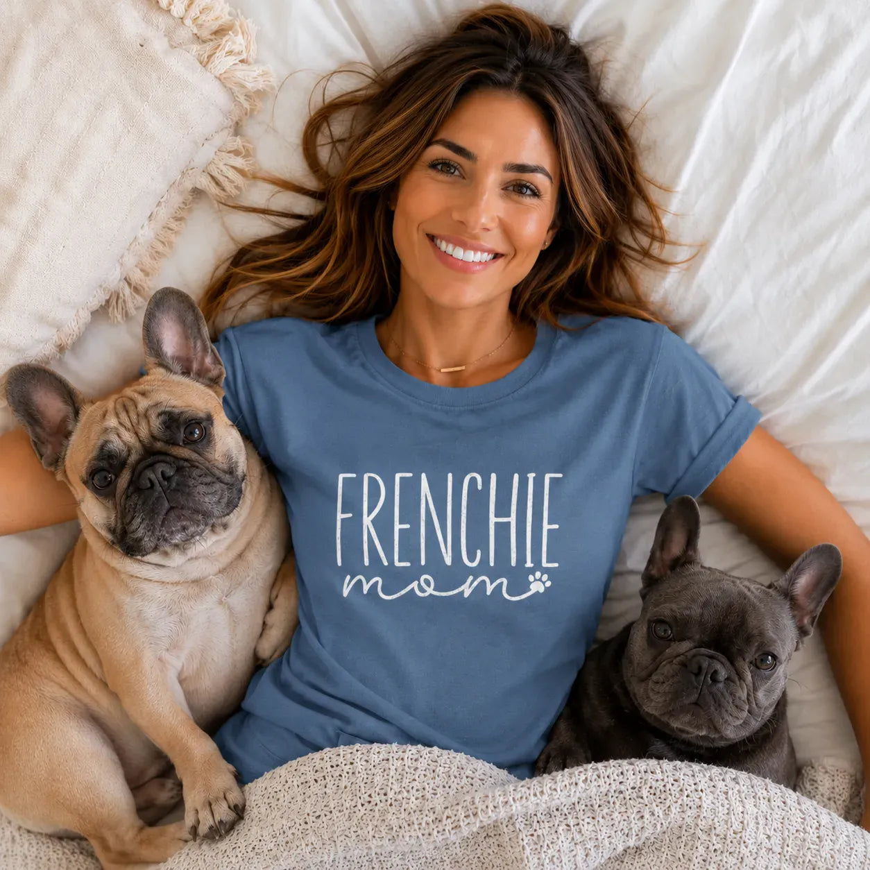 Frenchie Mom T Shirt #1