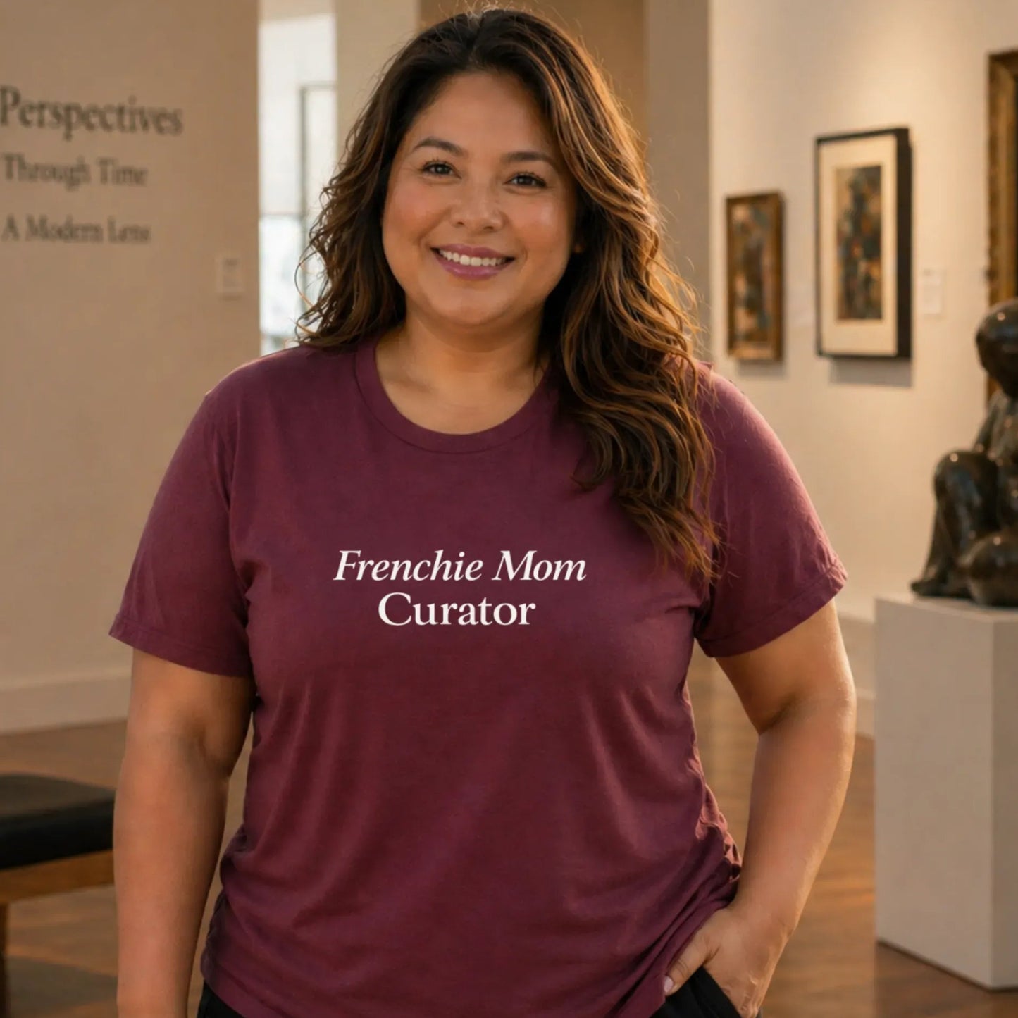 Frenchie Mom Curator T Shirt