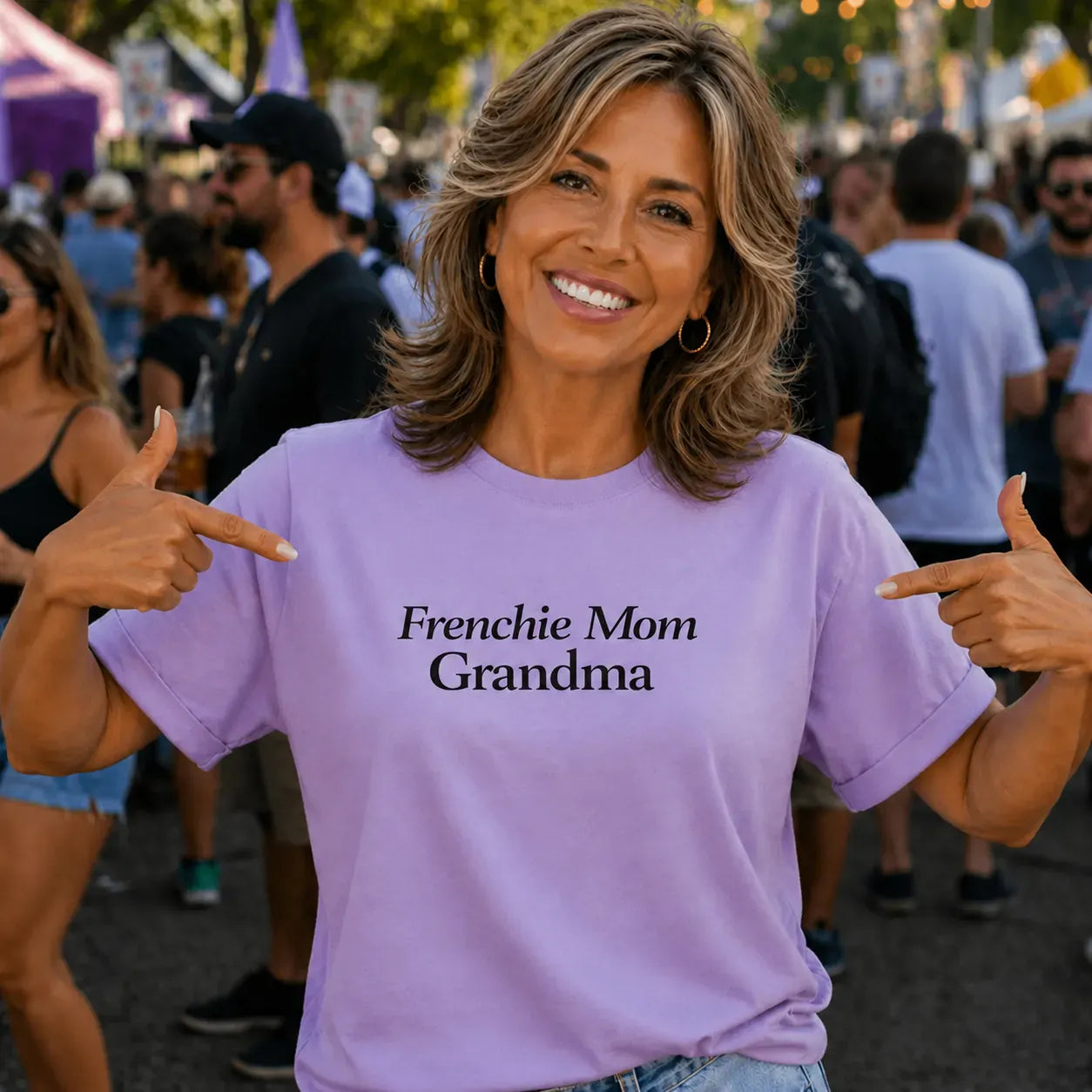Frenchie Mom Grandma T Shirt