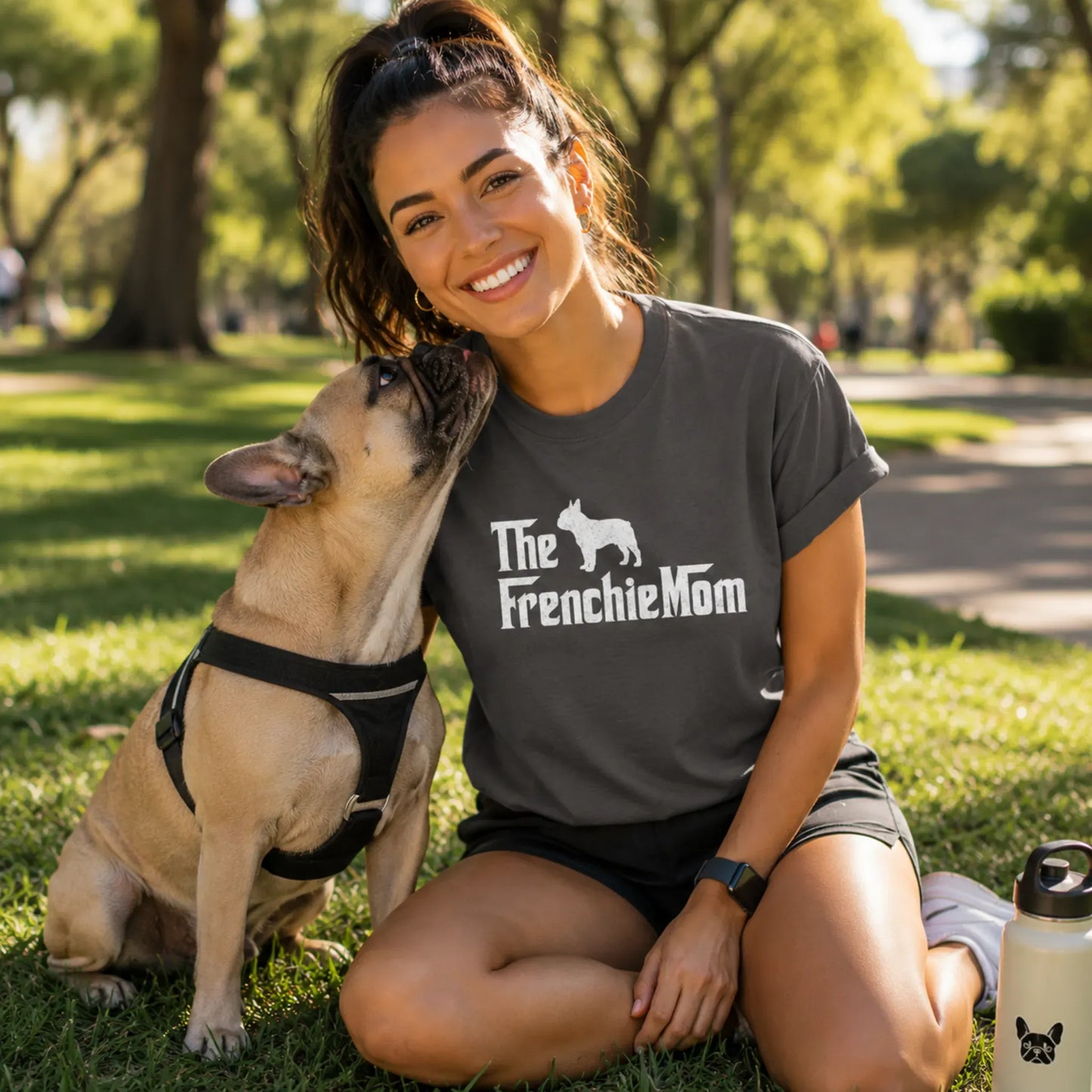 Frenchie Mom T Shirt