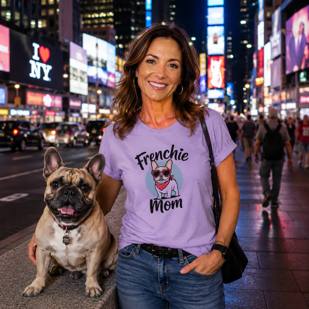 Frenchie Mom T Shirt #6
