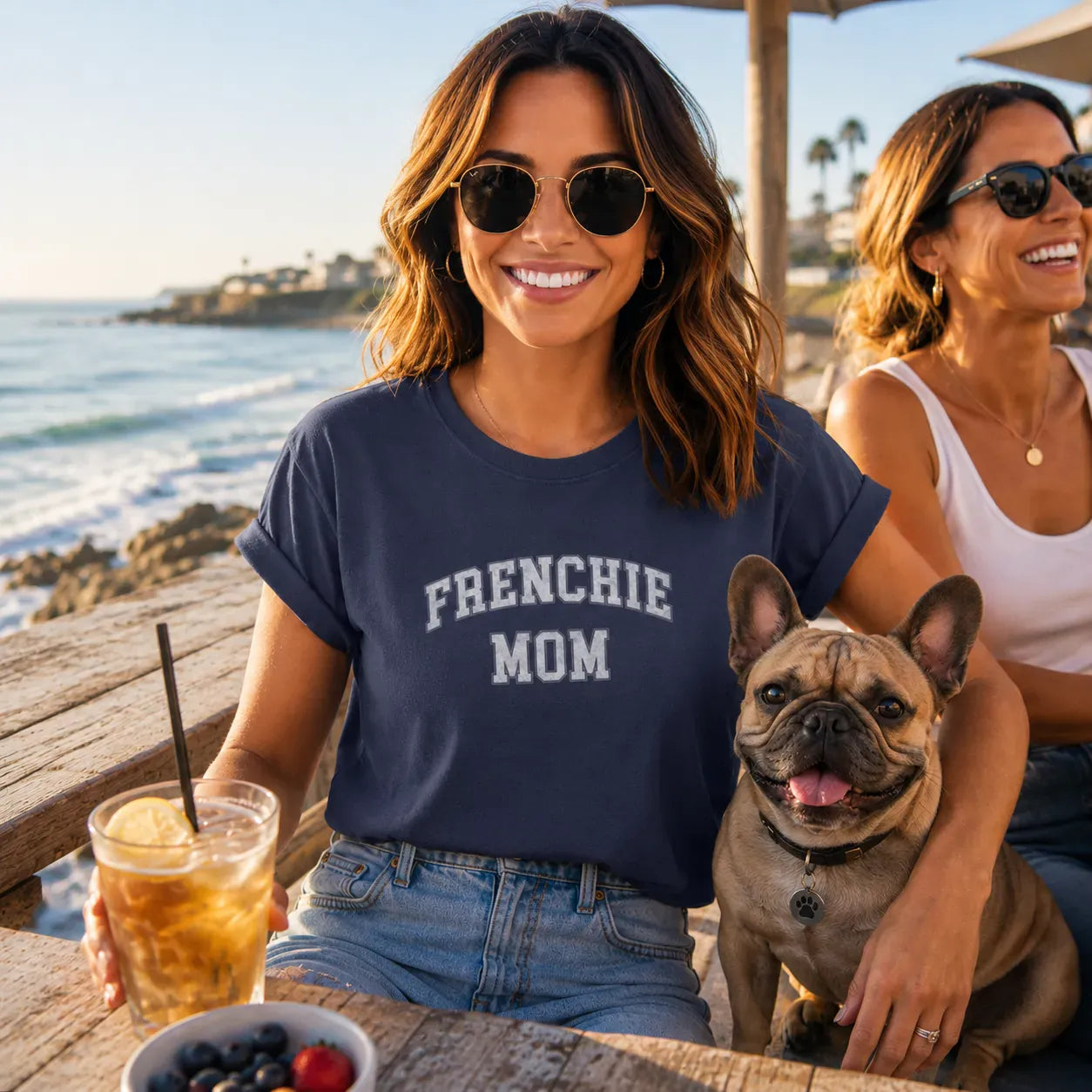 Frenchie Mom T Shirt #4