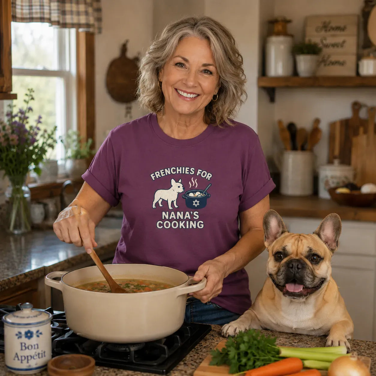 Frenchie Nana T Shirt