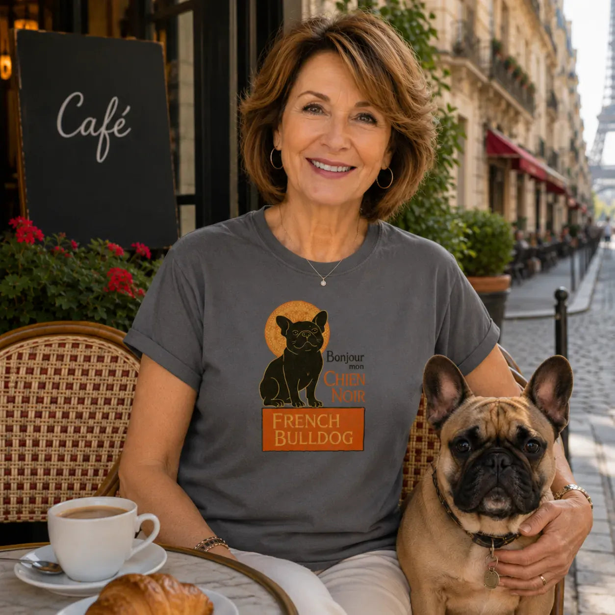 Frenchie Noir T Shirt
