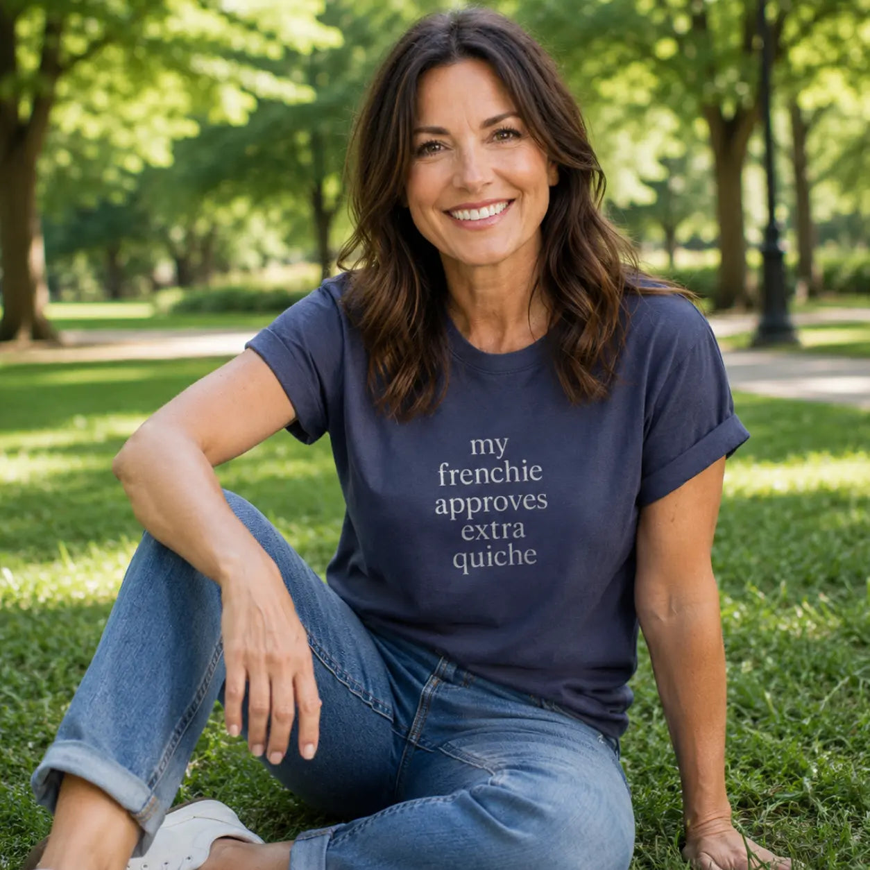 Frenchie Quiche T Shirt