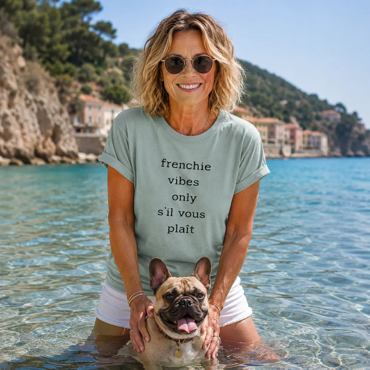 Frenchie Vibes T Shirt