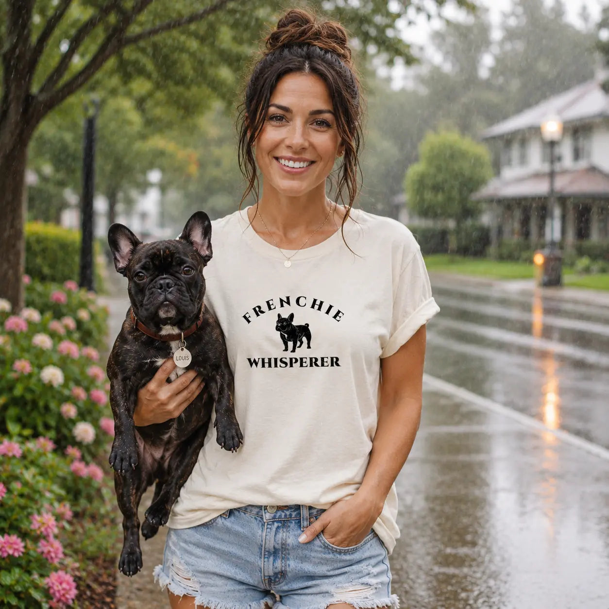 Frenchie Whisperer T Shirt