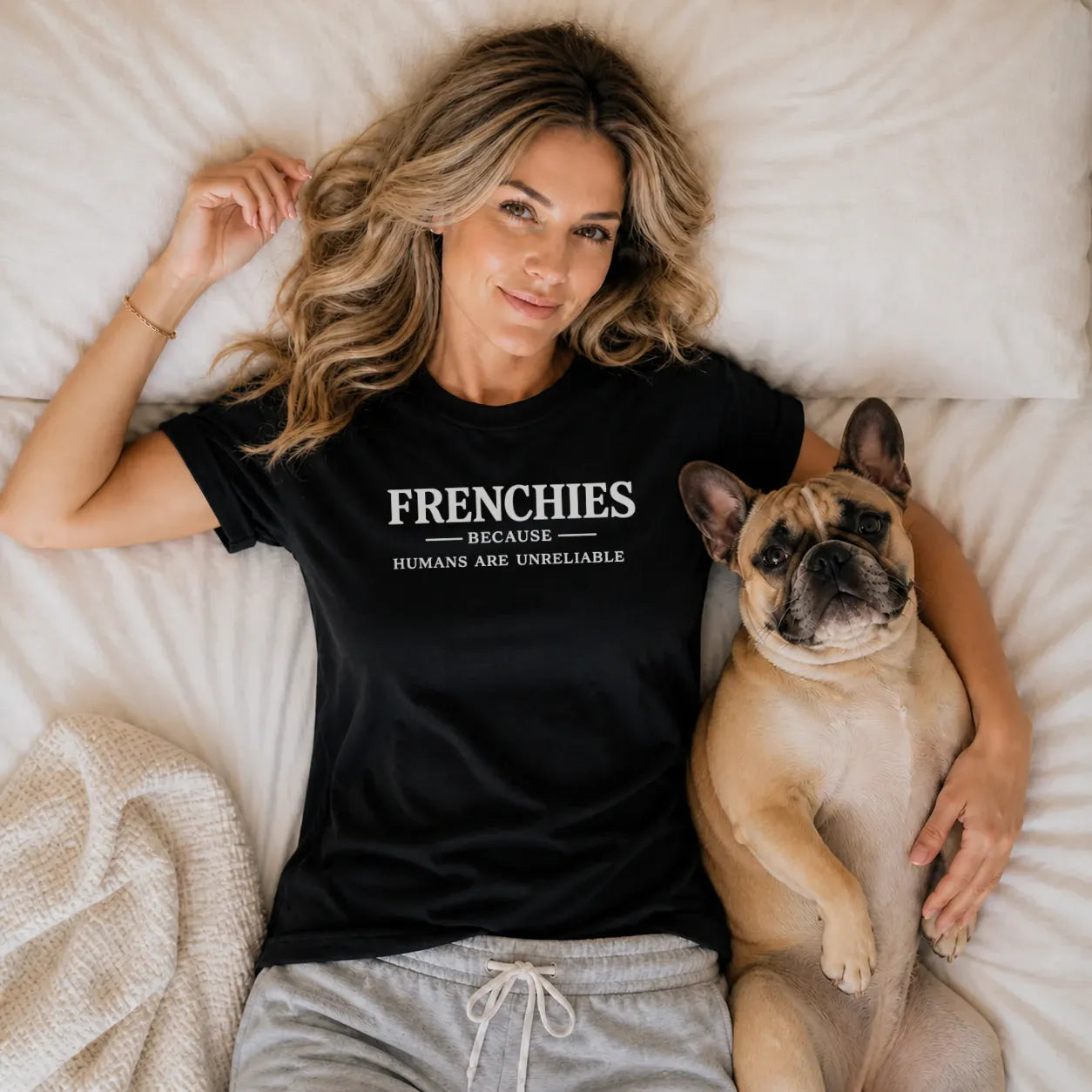 Frenchies Only T Shirt